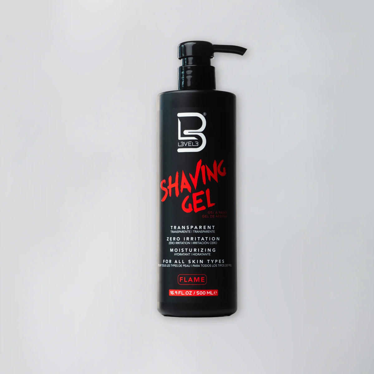 Level 3 Shaving Gel Flame