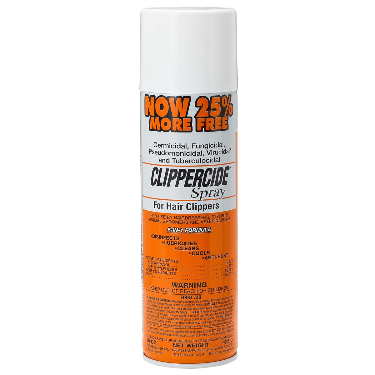 Clippercide Spray 15oz